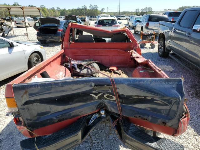 JT4RN01P9K4011823 - 1989 TOYOTA PICKUP 1/2 TON SHORT WHEELBASE DLX RED photo 10