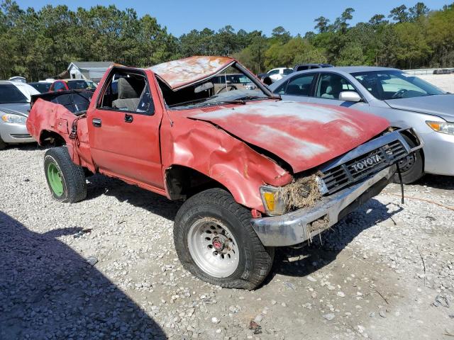 JT4RN01P9K4011823 - 1989 TOYOTA PICKUP 1/2 TON SHORT WHEELBASE DLX RED photo 4