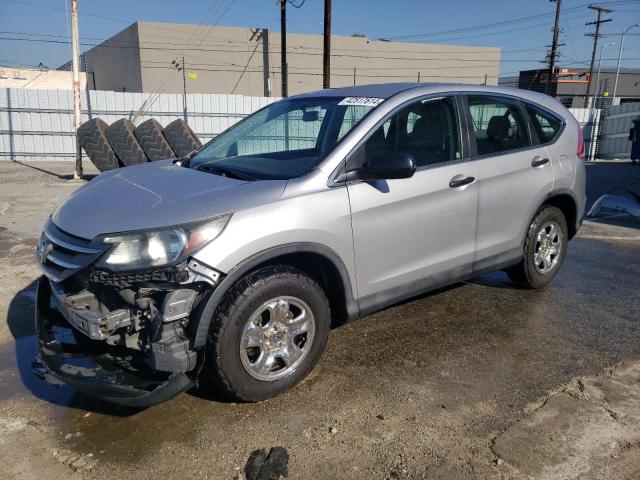 3CZRM3H35DG703083 - 2013 HONDA CR-V LX SILVER photo 1