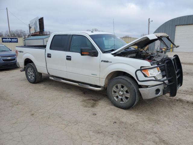 1FTFW1ET7CKD95384 - 2012 FORD F150 SUPERCREW WHITE photo 4