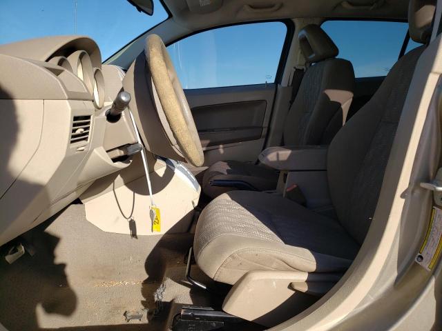 1B3HB48B77D184027 - 2007 DODGE CALIBER SXT TAN photo 7