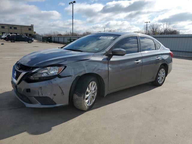 3N1AB7AP5KY273238 - 2019 NISSAN SENTRA S SILVER photo 1