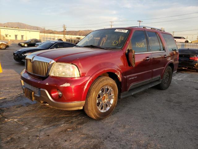 5LMFU27R94LJ02649 - 2004 LINCOLN NAVIGATOR 栗色 照片 1