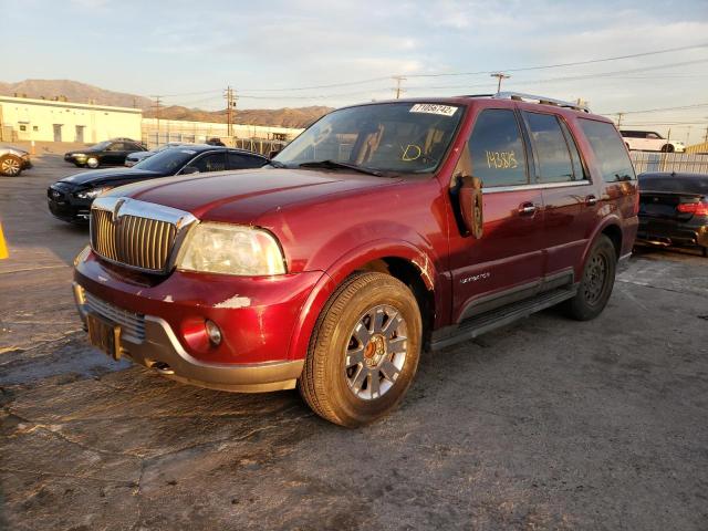 5LMFU27R94LJ02649 - 2004 LINCOLN NAVIGATOR MAROON photo 1