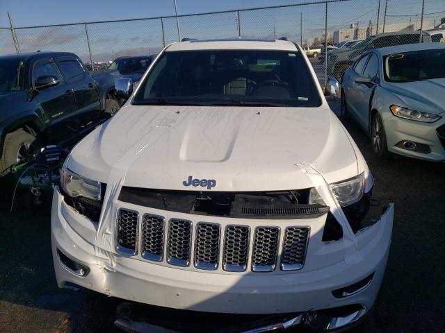 1C4RJFJGXEC364127 - 2014 JEEP GRAND CHER SUMMIT თეთრი ფოტო 5