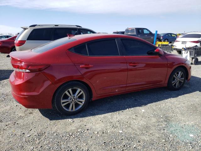 KMHD84LF0HU210843 - 2017 HYUNDAI ELANTRA SE RED photo 3