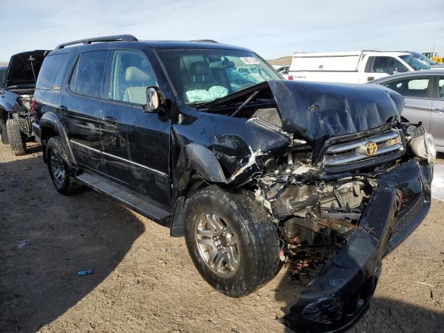 5TDBT48A54S214716 - 2004 TOYOTA SEQUOIA LIMITED BLACK photo 4