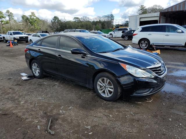 5NPEB4AC2CH429079 - 2012 HYUNDAI SONATA GLS BLACK photo 4