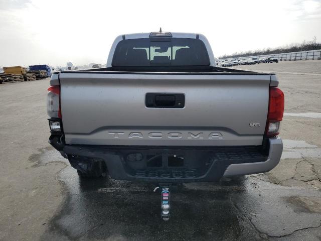 3TMBZ5DN1JM014103 - 2018 TOYOTA TACOMA DOUBLE CAB 银色 照片 6