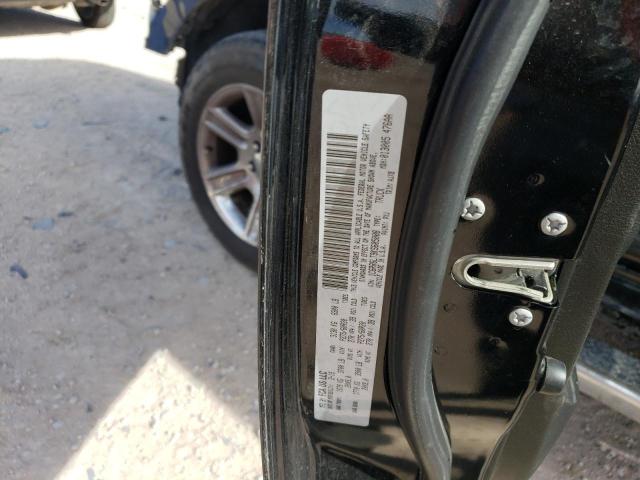 1C6RR6LT9KS605008 - 2019 RAM 1500 CLASS SLT შავი ფოტო 13