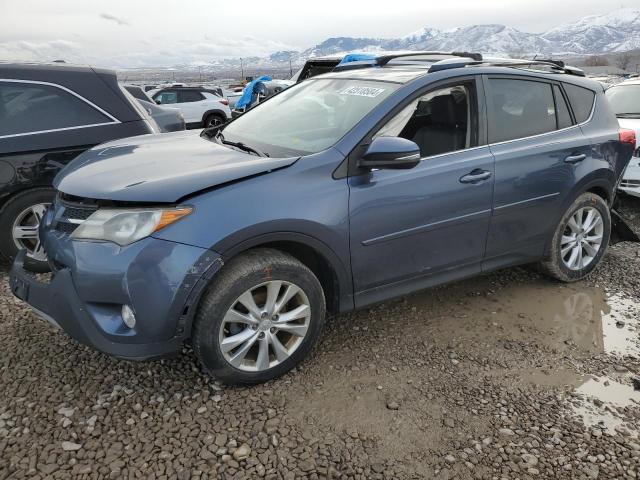 JTMDFREV6D5011716 - 2013 TOYOTA RAV4 LIMITED BLUE photo 1