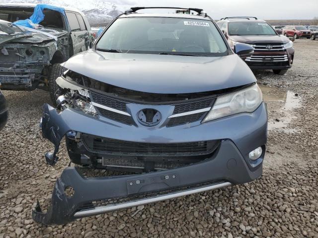 JTMDFREV6D5011716 - 2013 TOYOTA RAV4 LIMITED BLUE photo 5