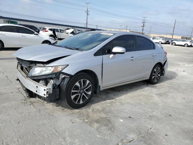 19XFB2F80EE083022 - 2014 HONDA CIVIC EX SILVER photo 1