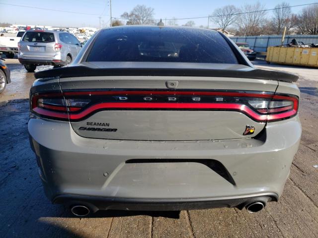 2C3CDXGJ1KH604569 - 2019 DODGE CHARGER SCAT PACK GRAY photo 6