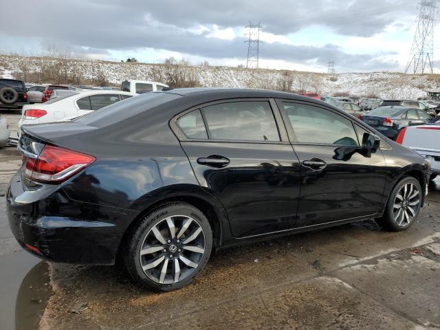 2HGFB2F97EH515586 - 2014 HONDA CIVIC EXL შავი ფოტო 3