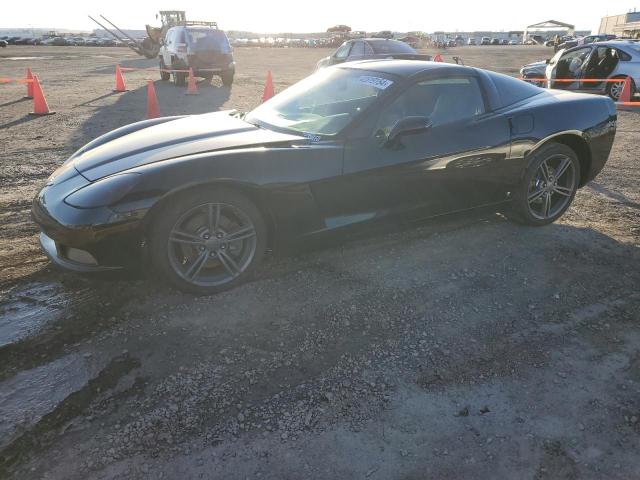 1G1YY26W085110315 - 2008 CHEVROLET CORVETTE BLACK photo 1