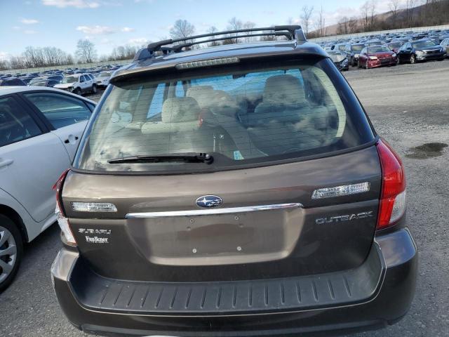 4S4BP61C487328424 - 2008 SUBARU OUTBACK 2.5I GRAY photo 6