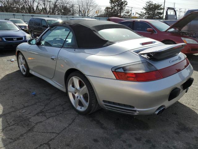 WP0CA29924S653625 - 2004 PORSCHE 911 CARRERA SILVER photo 2