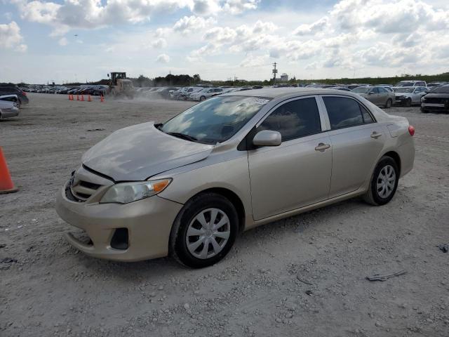 5YFBU4EE8CP067416 - 2012 TOYOTA COROLLA BASE TAN photo 1