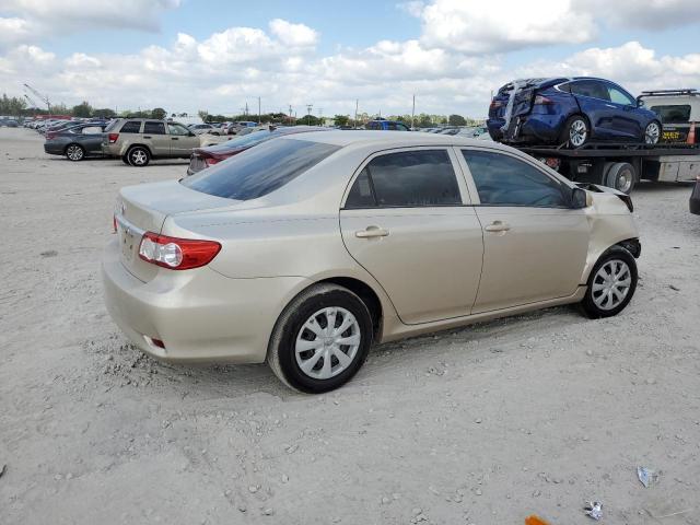5YFBU4EE8CP067416 - 2012 TOYOTA COROLLA BASE TAN photo 3