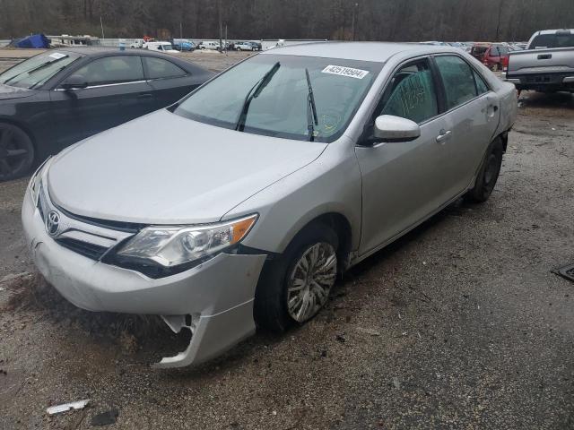 4T4BF1FK0CR241996 - 2012 TOYOTA CAMRY BASE SILVER photo 1