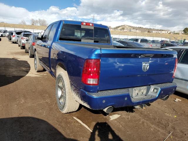 1D7RV1GT3BS591551 - 2011 DODGE RAM 1500 BLUE photo 2