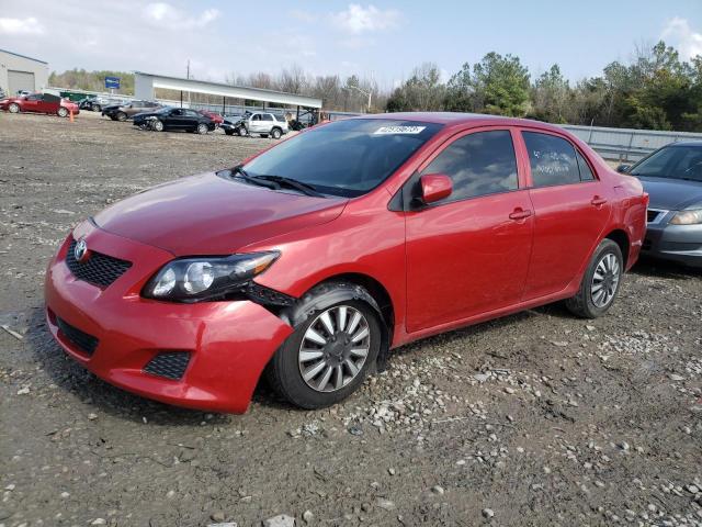 1NXBU4EE3AZ180248 - 2010 TOYOTA COROLLA BASE RED photo 1