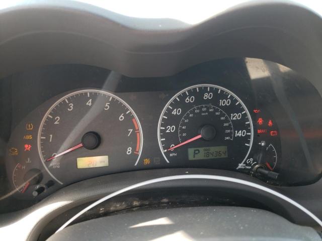 1NXBU4EE3AZ180248 - 2010 TOYOTA COROLLA BASE RED photo 9