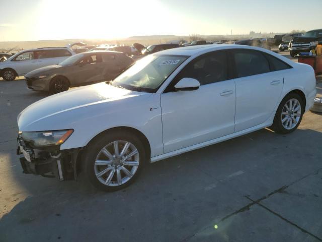 WAUHGAFC2EN063856 - 2014 AUDI A6 PRESTIGE თეთრი ფოტო 1