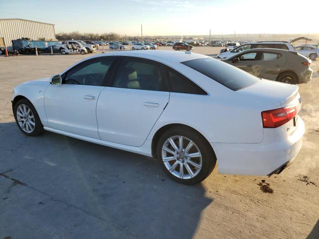 WAUHGAFC2EN063856 - 2014 AUDI A6 PRESTIGE WHITE photo 2