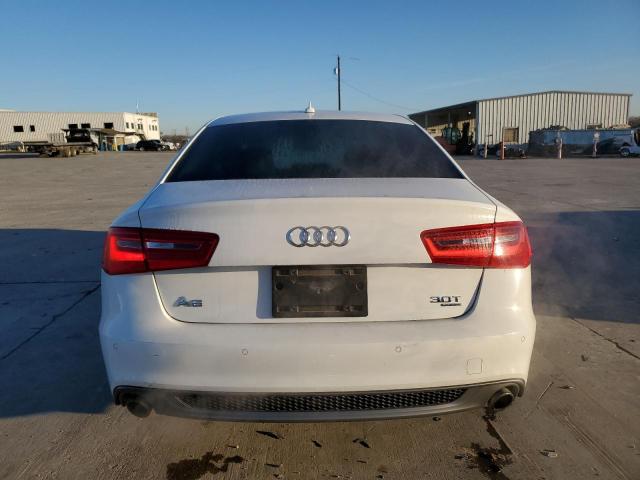 WAUHGAFC2EN063856 - 2014 AUDI A6 PRESTIGE თეთრი ფოტო 6