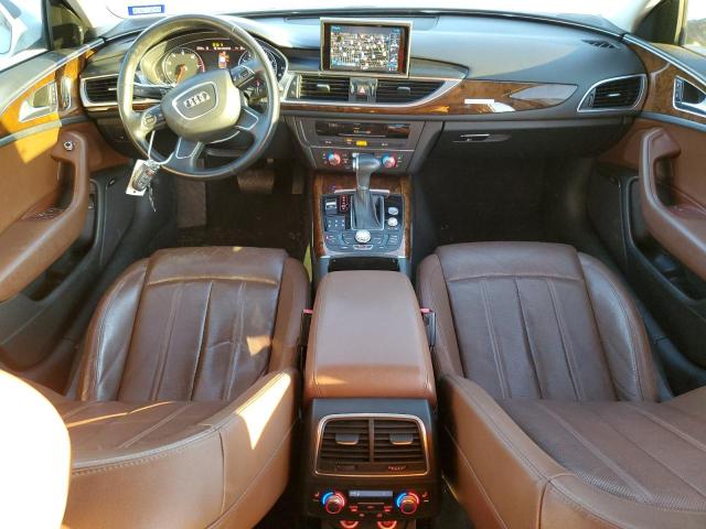 WAUHGAFC2EN063856 - 2014 AUDI A6 PRESTIGE თეთრი ფოტო 8