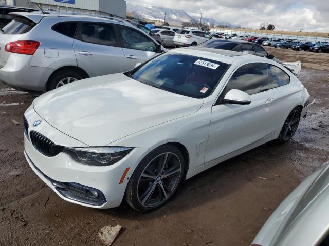 WBA4W3C53KAF92936 - 2019 BMW 430I WHITE photo 1