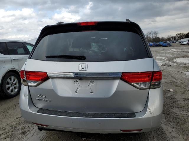 5FNRL5H61FB024029 - 2015 HONDA ODYSSEY EXL GRAY photo 6