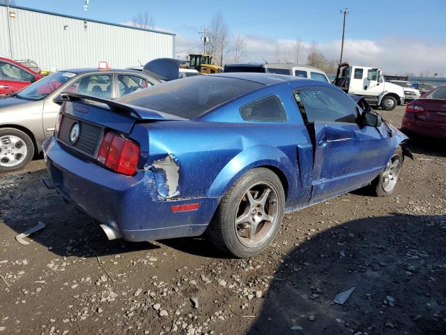 1ZVHT82H175229048 - 2007 FORD MUSTANG GT BLUE photo 3