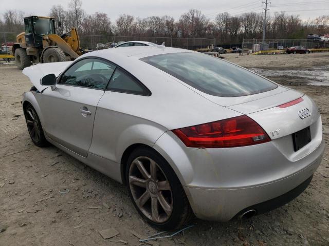 TRUDD38J181002887 - 2008 AUDI TT 3.2 QUATTRO SILVER photo 2