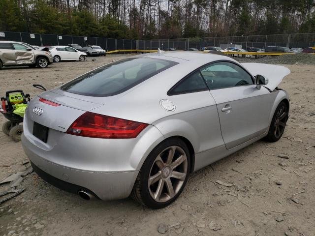 TRUDD38J181002887 - 2008 AUDI TT 3.2 QUATTRO SILVER photo 3