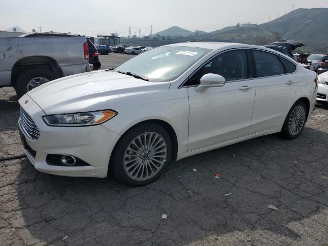 3FA6P0K96FR214135 - 2015 FORD FUSION TITANIUM WHITE photo 1