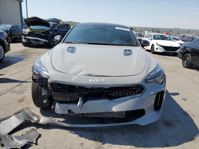 KNAE45LC1N6099295 - 2022 KIA STINGER GT1 GRAY photo 5