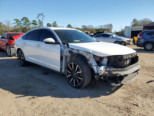 1HGCY2F86PA025070 - 2023 HONDA ACCORD TOURING HYBRID WHITE photo 4