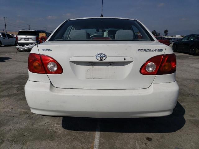 1NXBR32E94Z272355 - 2004 TOYOTA COROLLA CE WHITE photo 6