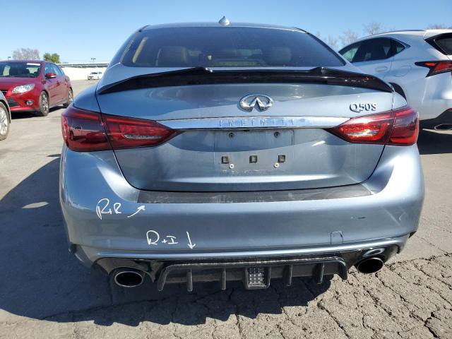 JN1EV7AP0JM359731 - 2018 INFINITI Q50 LUXE BLUE photo 6