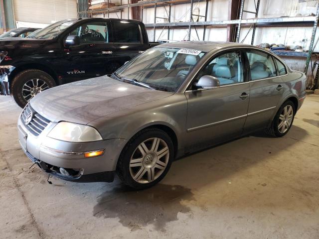 WVWAD63B95P032078 - 2005 VOLKSWAGEN PASSAT GLS GRAY photo 1