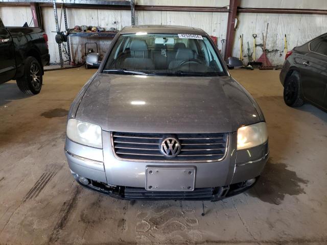 WVWAD63B95P032078 - 2005 VOLKSWAGEN PASSAT GLS GRAY photo 5