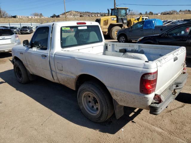 1FTYR10D51PB67741 - 2001 FORD RANGER WHITE photo 2