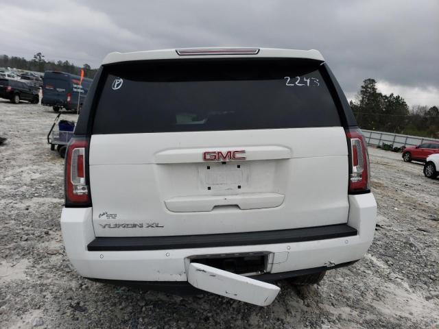 1GKS2GKC3KR162243 - 2019 GMC YUKON XL K1500 SLT WHITE photo 6