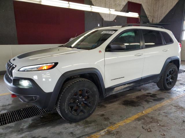 1C4PJMBS5HW521127 - 2017 JEEP CHEROKEE TRAILHAWK WHITE photo 1
