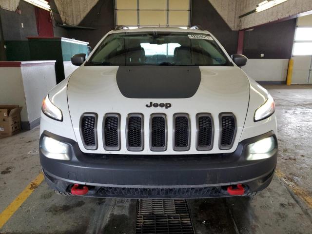1C4PJMBS5HW521127 - 2017 JEEP CHEROKEE TRAILHAWK WHITE photo 5