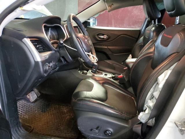 1C4PJMBS5HW521127 - 2017 JEEP CHEROKEE TRAILHAWK WHITE photo 7