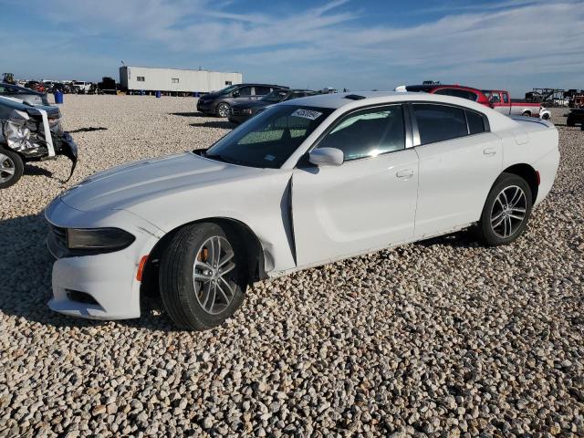 2C3CDXJG0KH555362 - 2019 DODGE CHARGER SXT WHITE photo 1